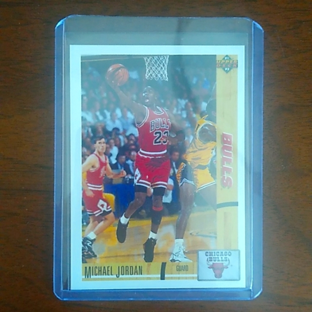91-92 Upper Deck Michael Jordan Card
